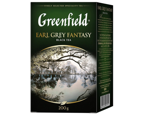 Чай Greenfield Earl Grey Fantasy черный, 200г