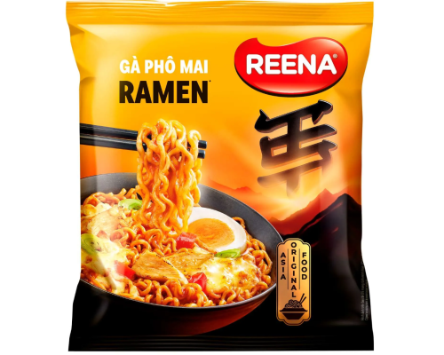 REENA Рамен со вкусом сыра и с острой курицей, 115г REENA Рамен со вкусом сыра и с острой курицей, 115г