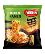 REENA Рамен с острым кимчи в мясном бульоне, 115г