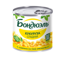 Кукуруза Bonduelle сладкая, 212мл/170г