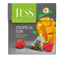 Чай зеленый TESS Tropical Sun, 20*1,8г