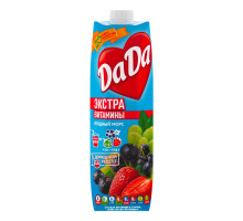 Напиток сокосодержащий DaDa Мультиягоды ЭкстраВитамины, 0,95л