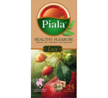 Чай черный Пиала LUX Healthy Pleasure Яблоко-Шиповник, 25*1,5г