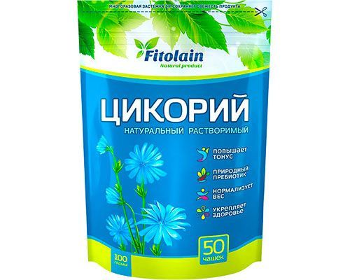 Fitolain Цикорий натуральный растворимый,100г