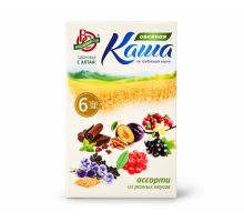 Каша овсяная «Вишнёвый сад» ассорти, 40 г × 6 шт.