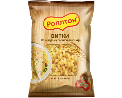 Макароны Роллтон Витки, 400 г