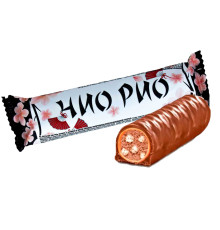 Батончик Чио Рио с начинкой в мягкой карамели, 30г