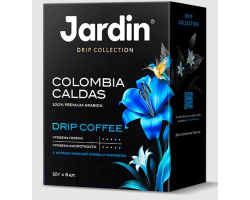 Кофе Jardin дрипы Colombia Caldas, 10г 