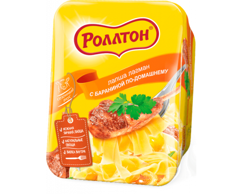 Лапша Роллтон, лагман с бараниной, 90г Лапша Роллтон, лагман с бараниной, 90г