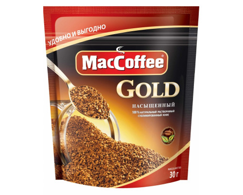 Кофе растворимый MacCoffee Gold, 30г