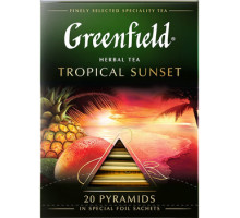 Чай Greenfield Tropical Sunset, 20х2г