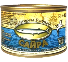 Сайра натуральная Мамоновский РКК, 250г