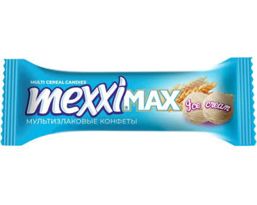 Крнфеты мульти-злаковые в глазури MEXXI MAX Пломбир(Мороженное), 16г