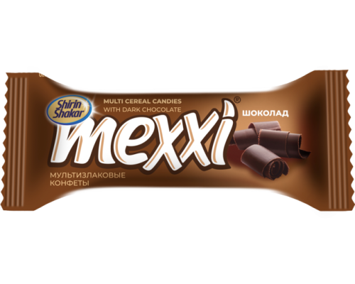 Крнфеты мульти-злаковые в глазури MEXXI MAX Шоколад,16г