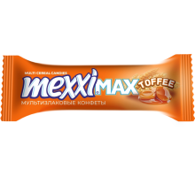Крнфеты мульти-злаковые в глазури MEXXI MAX Карамель(Ирис), 16г