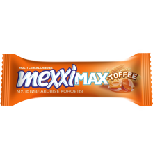 Крнфеты мульти-злаковые в глазури MEXXI MAX Карамель(Ирис), 16г