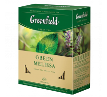 Чай зеленый Greenfield Green Melissa, 100*2г.