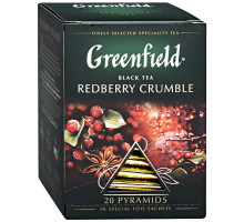 Чай Greenfield Redberry Crumble черный, 20х1,8г