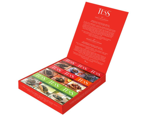 Чай Tess Коллекция превосходного чая 9 вкусов, 350г