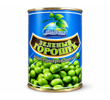 Горошек зеленый консервированный Globall Food, 450 г