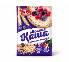 Каша Preston б/п овсяная с лесн.ягоды 20х37г