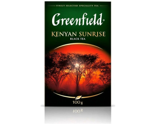 Чай Greenfield Kenyan Sunrise черный, 100г