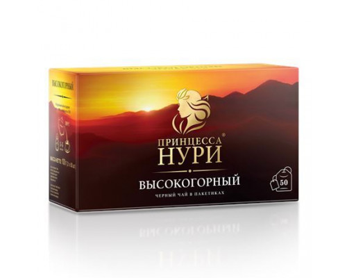 Чай черный Принцесса Нури Высокогорный, 50*2г.