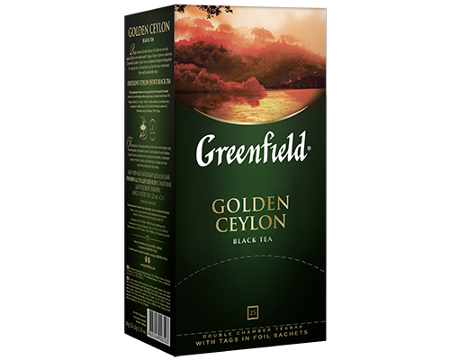 Чай Greenfield Golden Ceylon, 25х1,5г