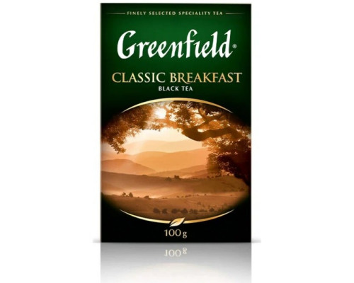 Чай черный Greenfield Classic Breakfast, 100г.