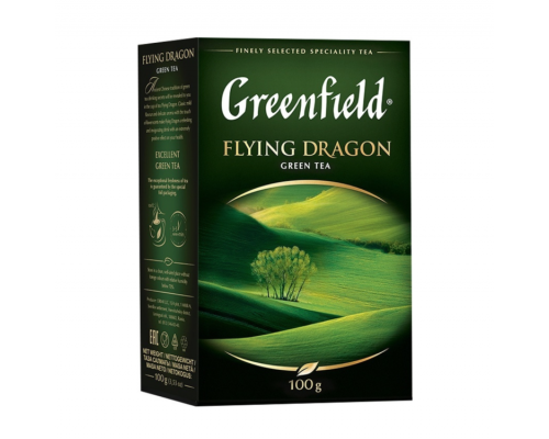 Чай Greenfield Flying Dragon зеленый, 100г