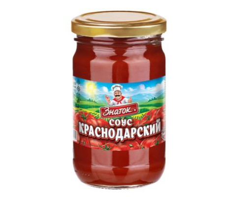 Томатный соус «Краснодарский» «Знаток», 360 г х 8 шт.
