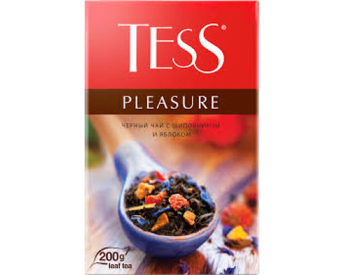 Черный чай листовой Tess Pleasure, 200г