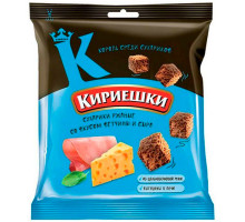 Сухарики Кириешки ржаные со вкусом ветчины и сыра