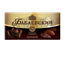 Шоколад Бабаевский горький ,90г