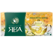 Чай зеленый Принцесса Ява Медовая липа, 25*2г.