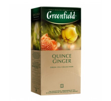 Чай Greenfield Quince Ginger зеленый, 25х1,5г