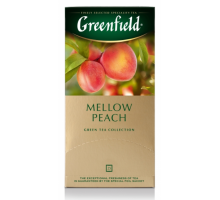 Чай Greenfield Mellow Peach зеленый, 25х1,5г