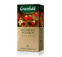 Чай Greenfield Wildberry Rooibos черный, 25х1,5г