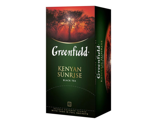 Чай Greenfield Kenyan Sunrise черный, 25х2г