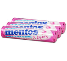 Жевательная резинка Mentos Pure fresh, Тутти-фрутти, 15,5г