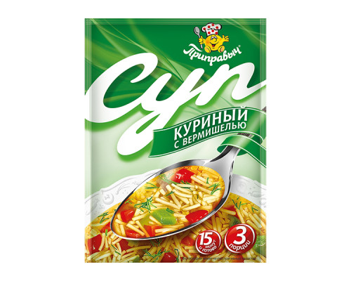 Проксима Суп Куриный вермишелью, 60г