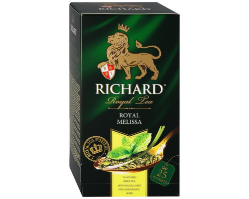 Чай Richard Royal Melissa зелёный, 25*2г