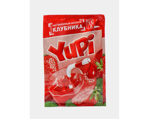 Растворимый напиток YUPI Клубника, 12г