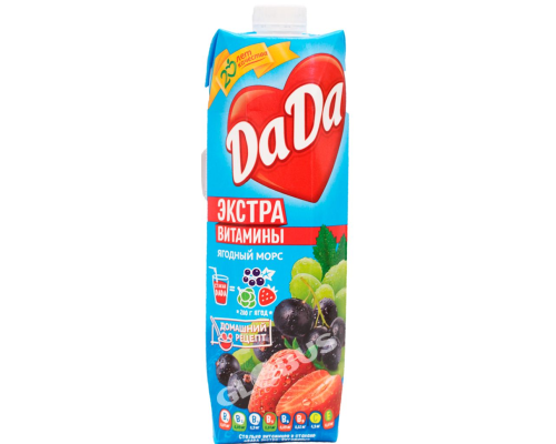 Сок DaDa Ягодный морс, 0,95л