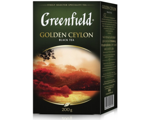 Чай Greenfield Golden Ceylon, 200 г