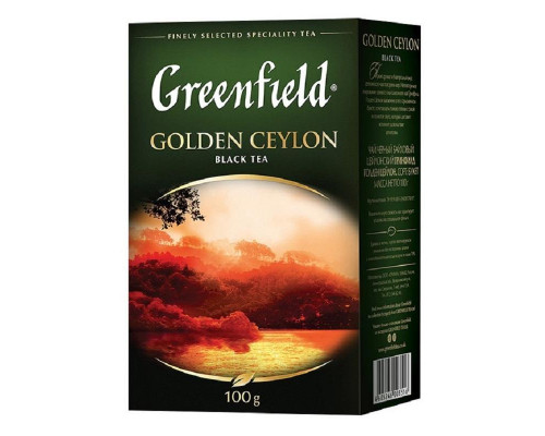 Чай Greenfield Golden Ceylon, 100г