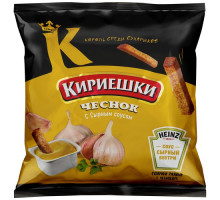 Сухарики Кириешки ржано-пшеничные чеснок с сырным соусом, 85г