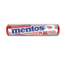 Жевательная резинка Mentos Pure fresh, Клубника, 15,5г