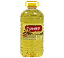 Масло подсолнечное Каролина, 5л