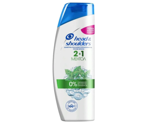 Шампунь женский Head & Shoulders 2в1 Ментол, 400мл